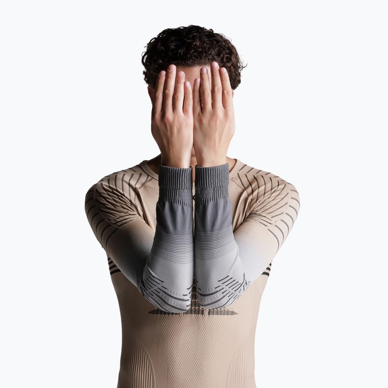 Чоловіча термоактивна кофта X-Bionic Invent Fx Shirt sand/light grey/grey 9