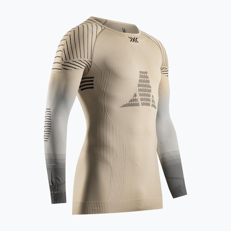 Чоловіча термоактивна кофта X-Bionic Invent Fx Shirt sand/light grey/grey 10