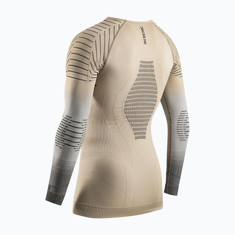 Чоловіча термоактивна кофта X-Bionic Invent Fx Shirt sand/light grey/grey 11