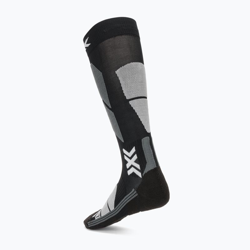 Шкарпетки гірськолижні жіночі X-Socks Ski Perform Otc x black/light grey 2