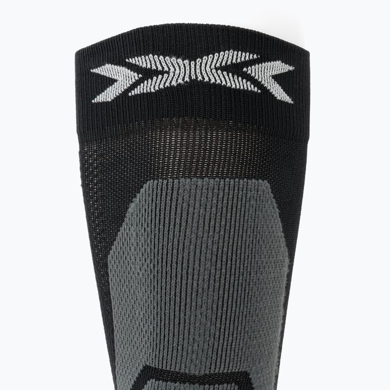 Шкарпетки гірськолижні жіночі X-Socks Ski Perform Otc x black/light grey 4