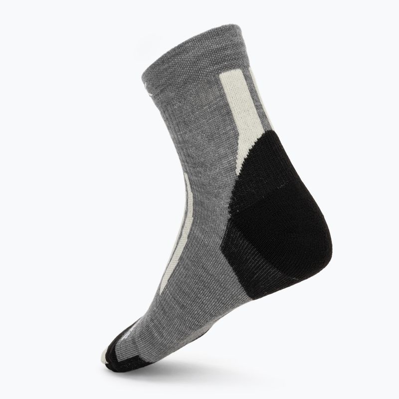 Шкарпетки X-Socks Hike Discover Merino Ankle seal grey/light sand 2