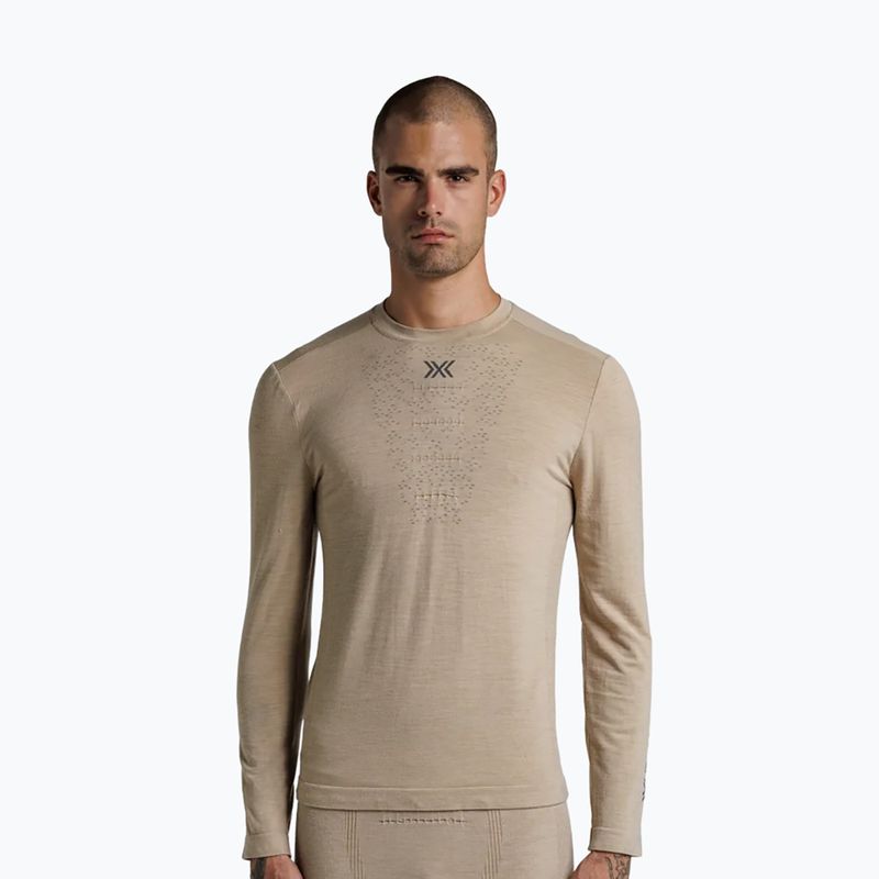 Чоловіча термоактивна кофта X-Bionic Mightywool sand