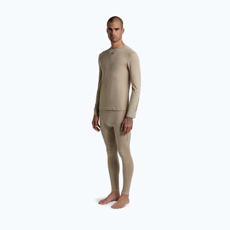 Чоловіча термоактивна кофта X-Bionic Mightywool sand 2