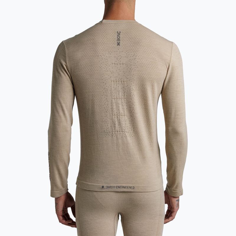 Чоловіча термоактивна кофта X-Bionic Mightywool sand 3