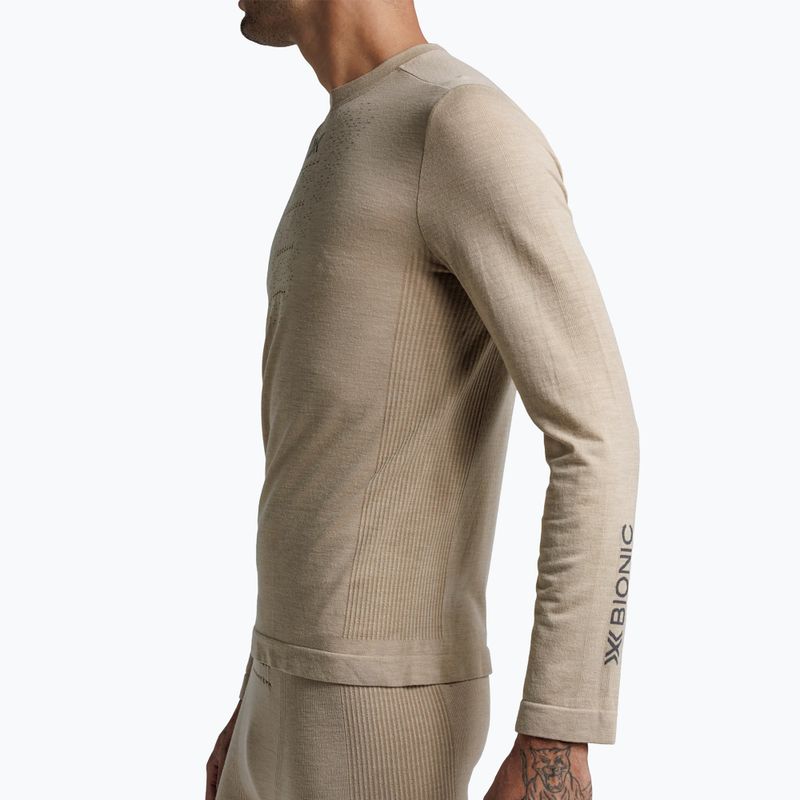 Чоловіча термоактивна кофта X-Bionic Mightywool sand 5