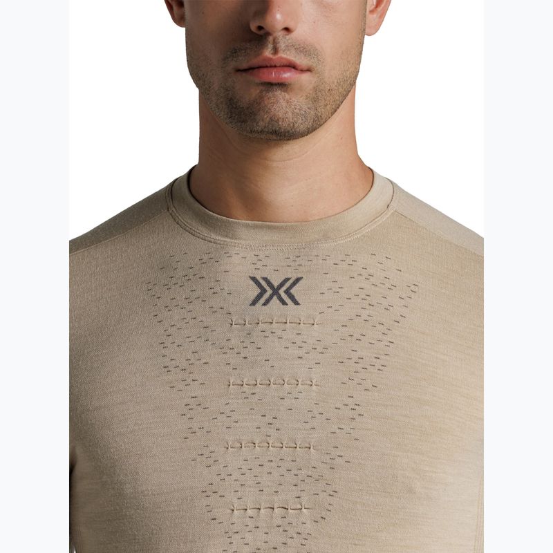 Чоловіча термоактивна кофта X-Bionic Mightywool sand 6