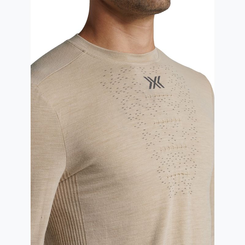 Чоловіча термоактивна кофта X-Bionic Mightywool sand 7