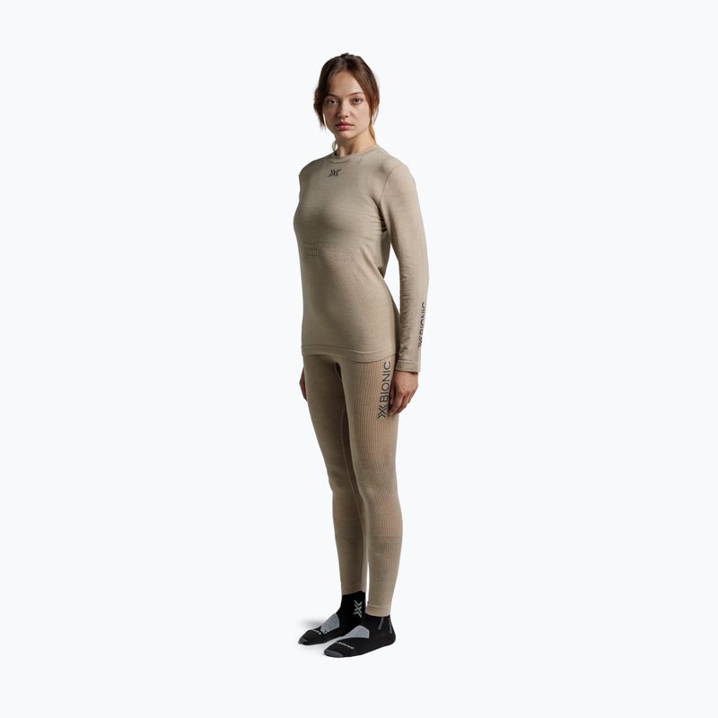 Жіноча термоактивна кофта X-Bionic Mightywool sand 2