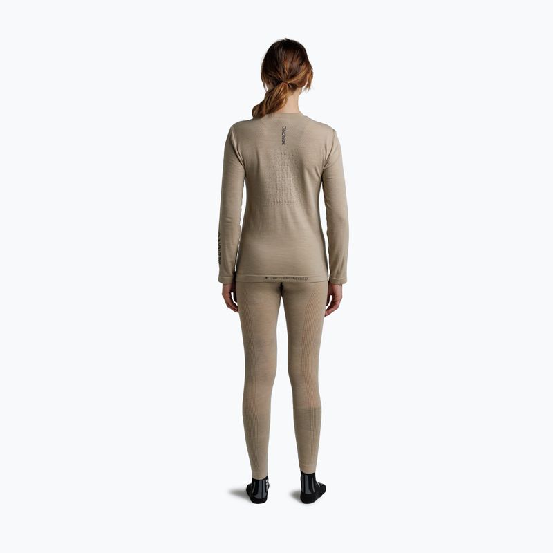 Жіноча термоактивна кофта X-Bionic Mightywool sand 4