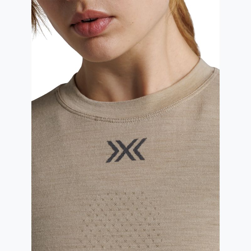 Жіноча термоактивна кофта X-Bionic Mightywool sand 9