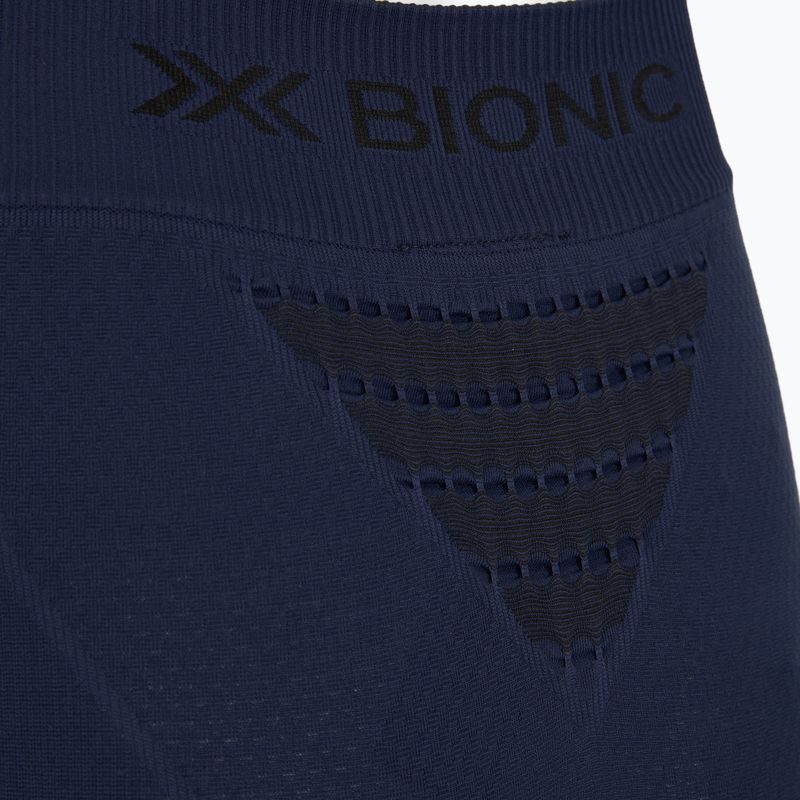 Штани термічні жіночі X-Bionic Invent Graphics 3/4 marine/grey/light grey 5
