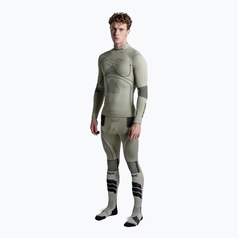Кофта термоактивна чоловіча X-Bionic Accumulator 4.0  tea grey/black 2