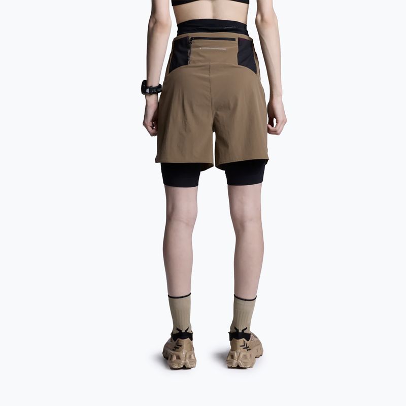 Шорти для бігу X-Bionic Corefusion Run Perform dark sand 3