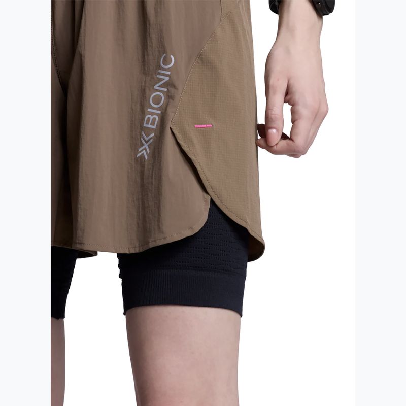 Шорти для бігу X-Bionic Corefusion Run Perform dark sand 5