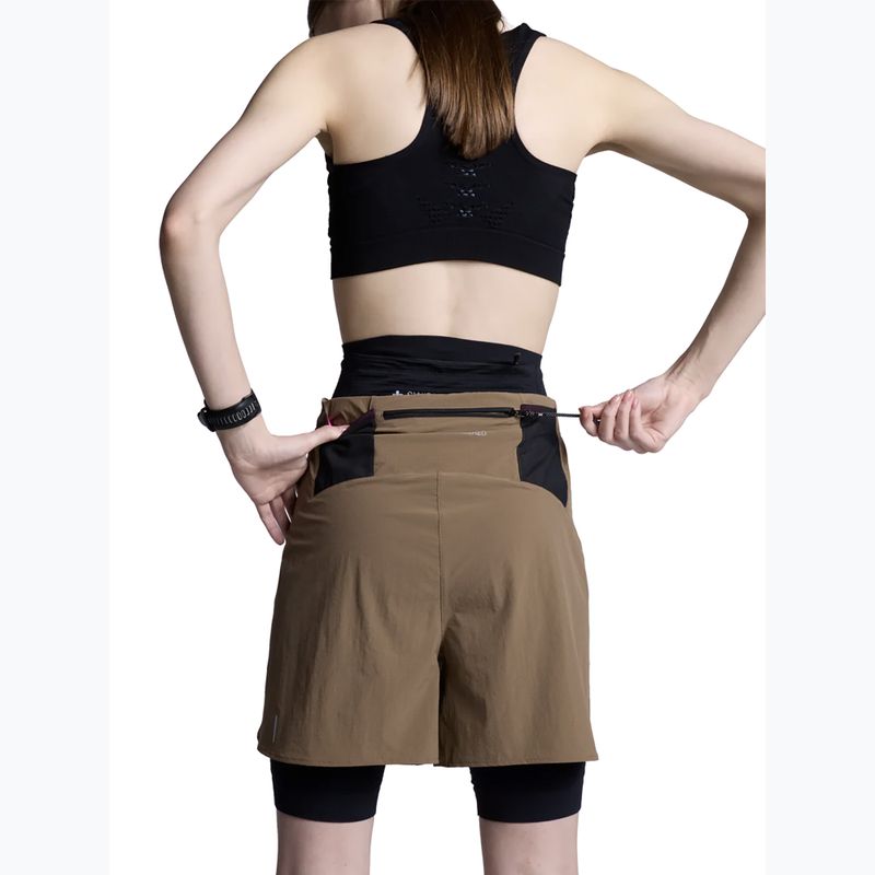 Шорти для бігу X-Bionic Corefusion Run Perform dark sand 8