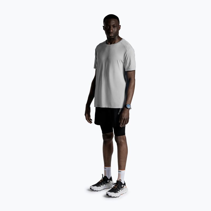 Футболка для бігу чоловіча X-Bionic Xceed Run Discover seal grey 4
