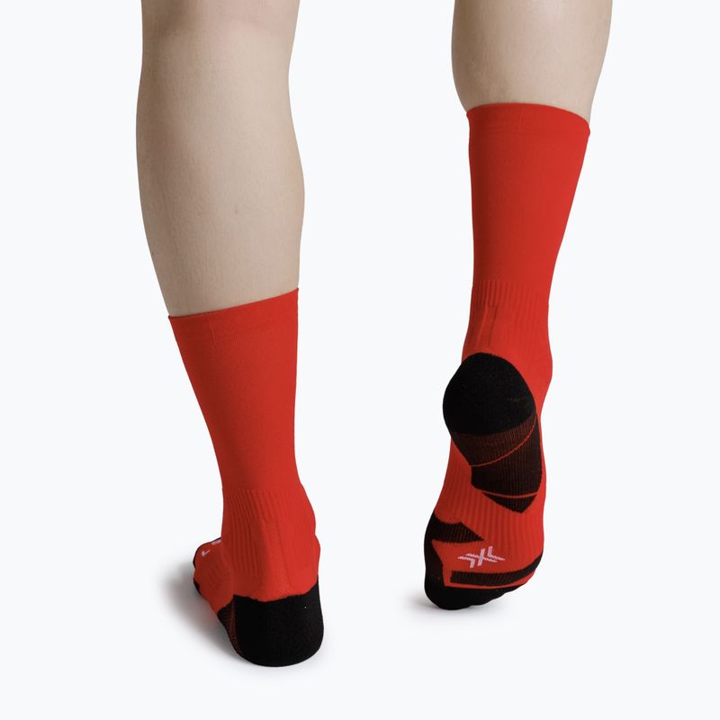 Шкарпетки X-Socks Run Perform Crew rocket red 3