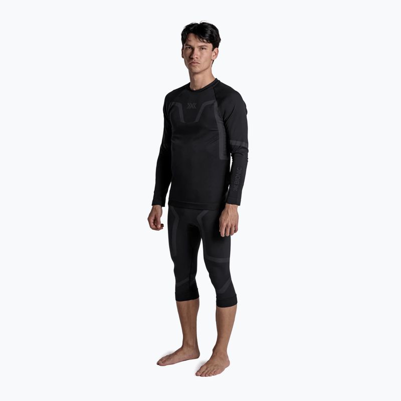 Кофта термоактивна чоловіча X-Bionic X-Ential Baselayer LS x black 2