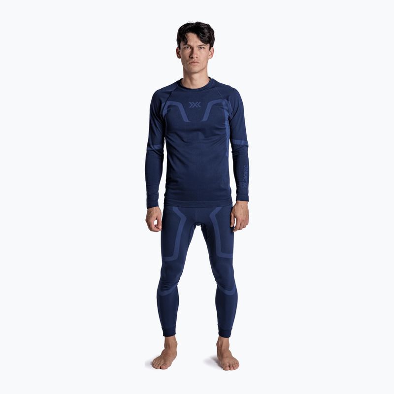 Кофта термоактивна чоловіча X-Bionic X-Ential Baselayer LS marine 2