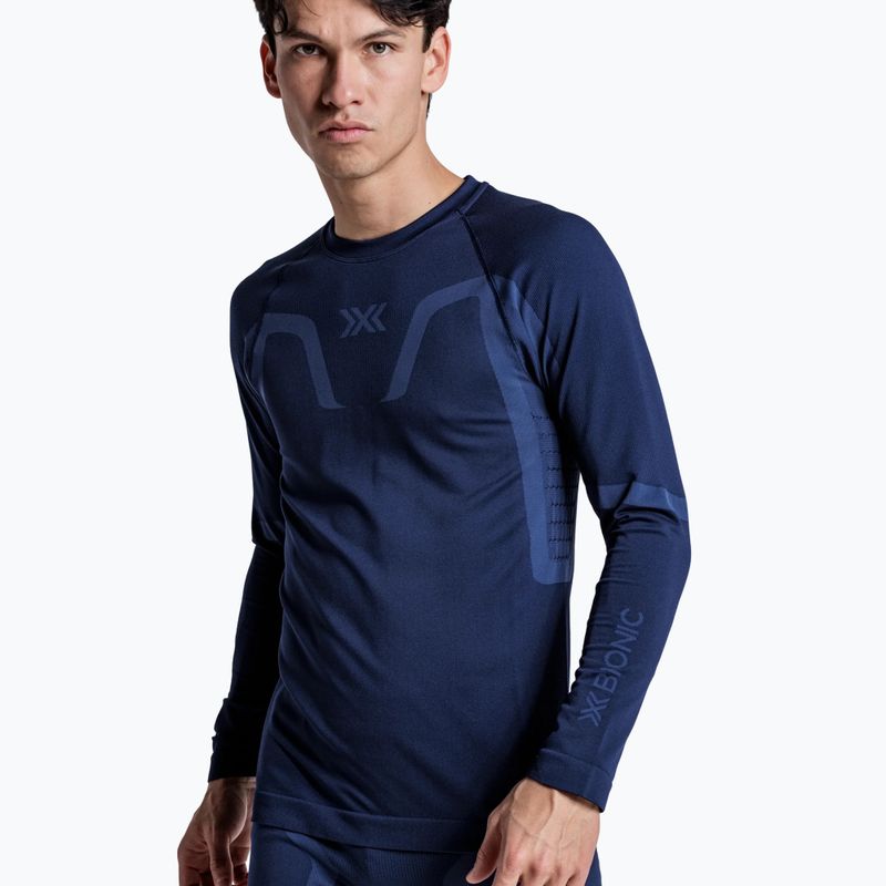 Кофта термоактивна чоловіча X-Bionic X-Ential Baselayer LS marine 6