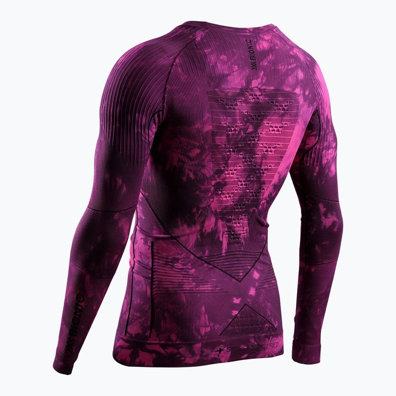 Кофта термоактивна X-Bionic Energy Accumulator Wild LS tiedye x black/fluo pink 2
