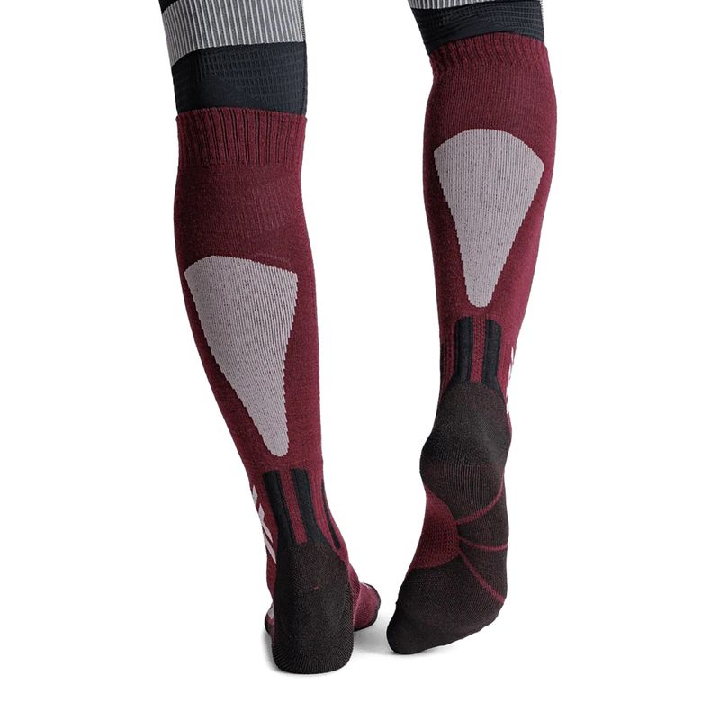 Шкарпетки лижні X-Socks Ski Discover Merino Otc oxide red 3