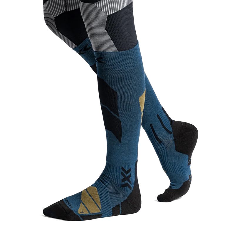 Шкарпетки лижні X-Socks Ski Perform Merino Otc neo navy 4