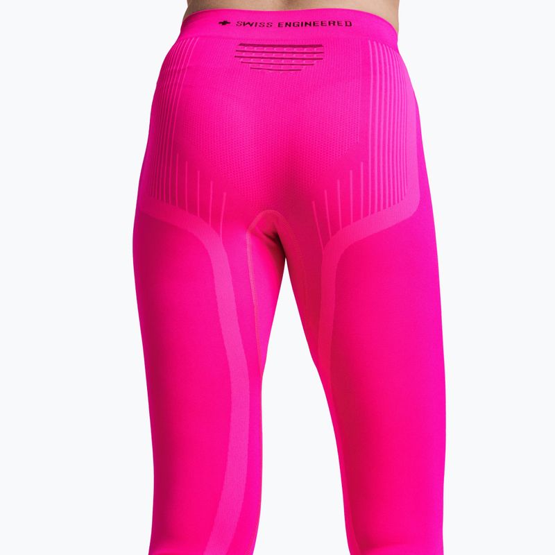 Штани термоактивні жіночі X-Bionic Invent Graphics fluo pink/x white 5