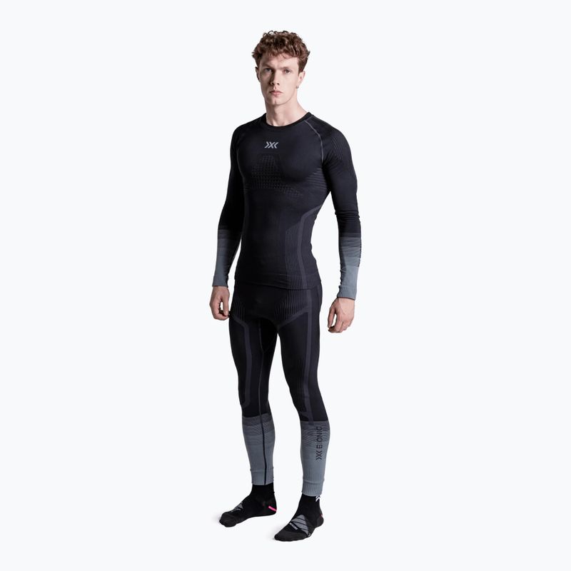 Кофта термоактивна чоловіча X-Bionic Invent Graphics LS x black/dark grey 2