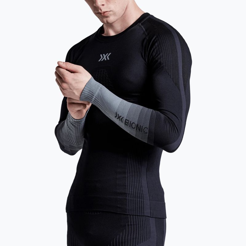 Кофта термоактивна чоловіча X-Bionic Invent Graphics LS x black/dark grey 5