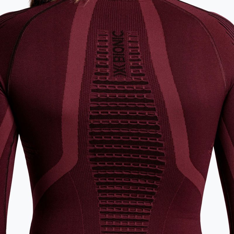 Кофта термоактивна жіноча X-Bionic Invent Graphics LS oxide red/x black 8