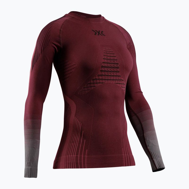 Кофта термоактивна жіноча X-Bionic Invent Graphics LS oxide red/x black 10