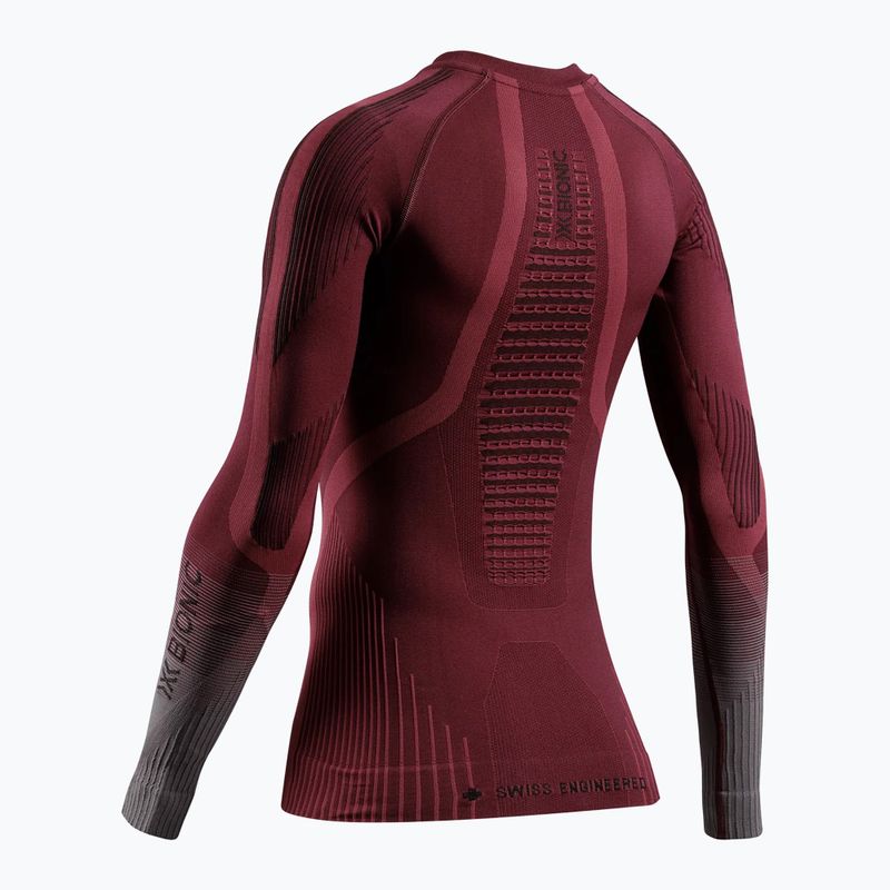 Кофта термоактивна жіноча X-Bionic Invent Graphics LS oxide red/x black 11
