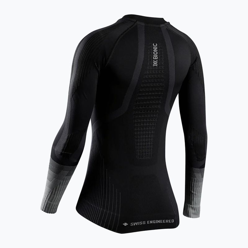 Кофта термоактивна жіноча X-Bionic Invent Graphics LS x black/dark grey 2