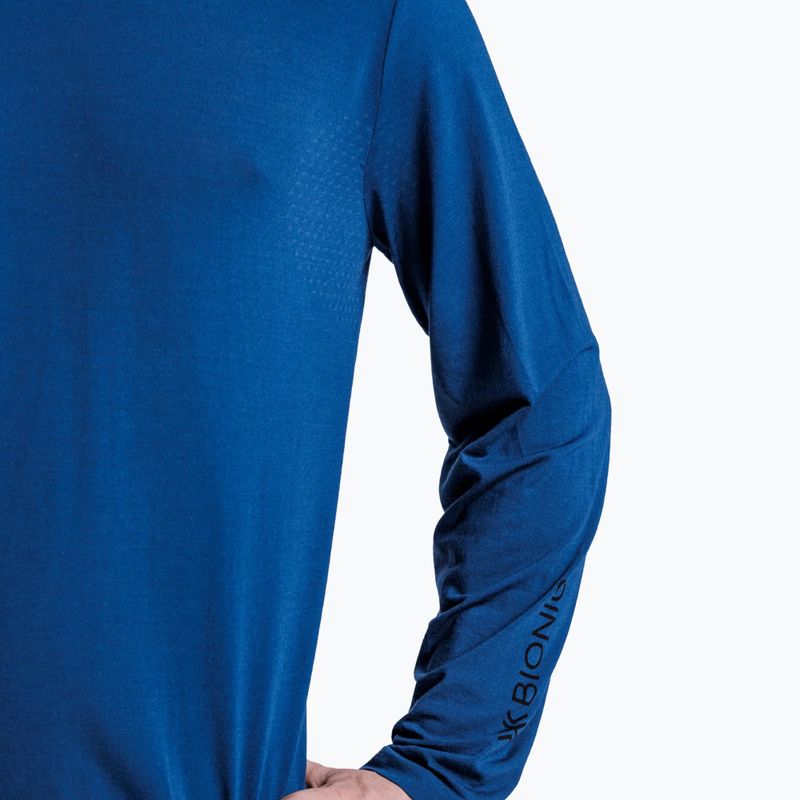 Кофта термоактивна чоловіча X-Bionic Mightywool Light Shirt neo navy 8
