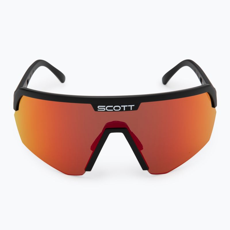 Сонцезахисні окуляри SCOTT Sport Shield чорні/червоні хромовані 3