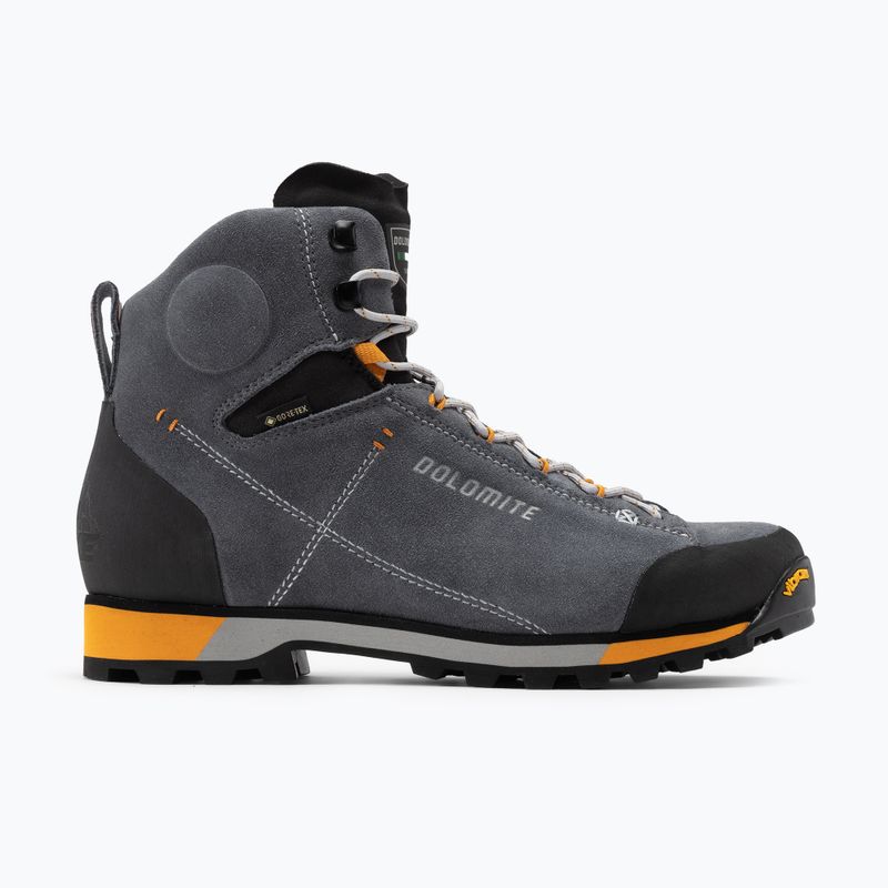 Черевики для трекінгу чоловіче Dolomite 54 Hike Evo GTX gunmetal grey 2