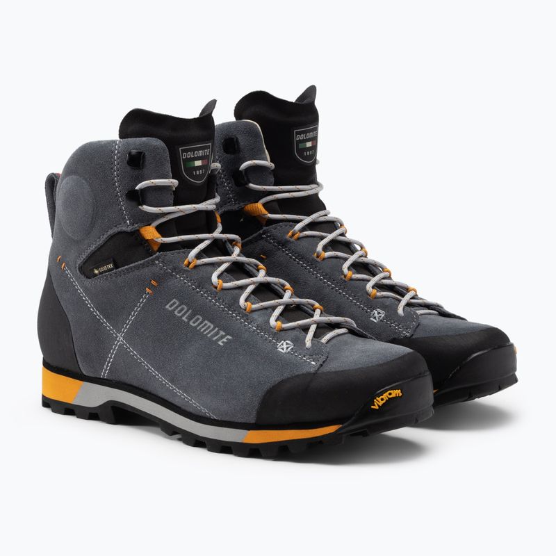 Черевики для трекінгу чоловіче Dolomite 54 Hike Evo GTX gunmetal grey 5