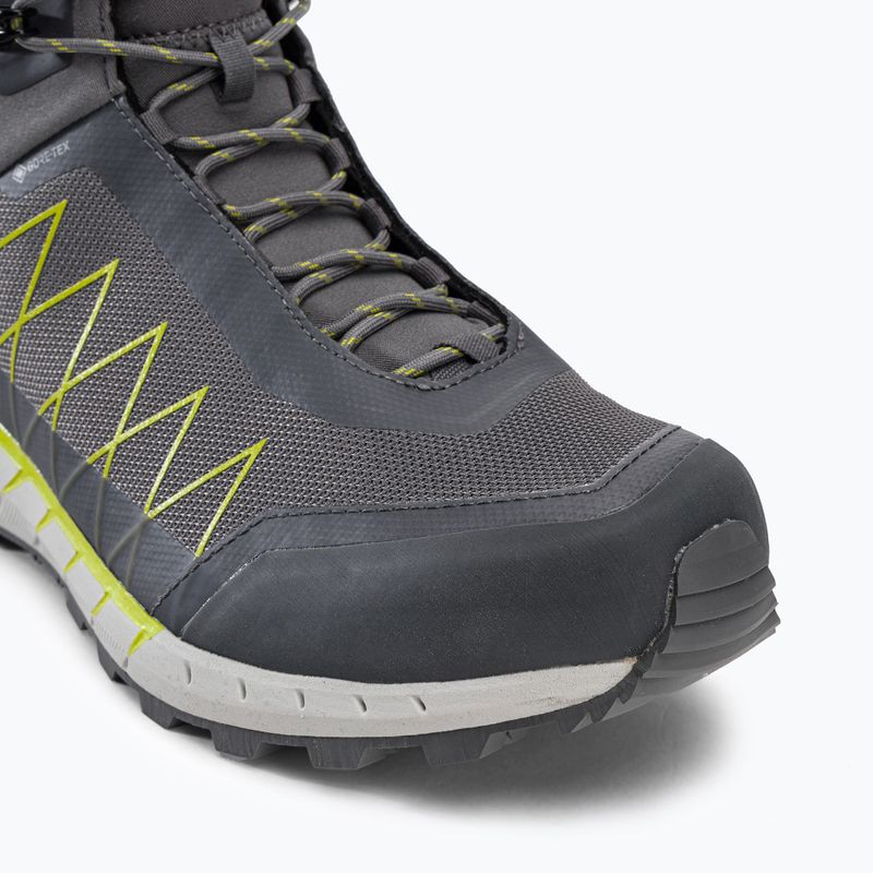 Черевики для трекінгу чоловіче Dolomite Croda Nera Hi GTX gunmetal grey/lime green 7