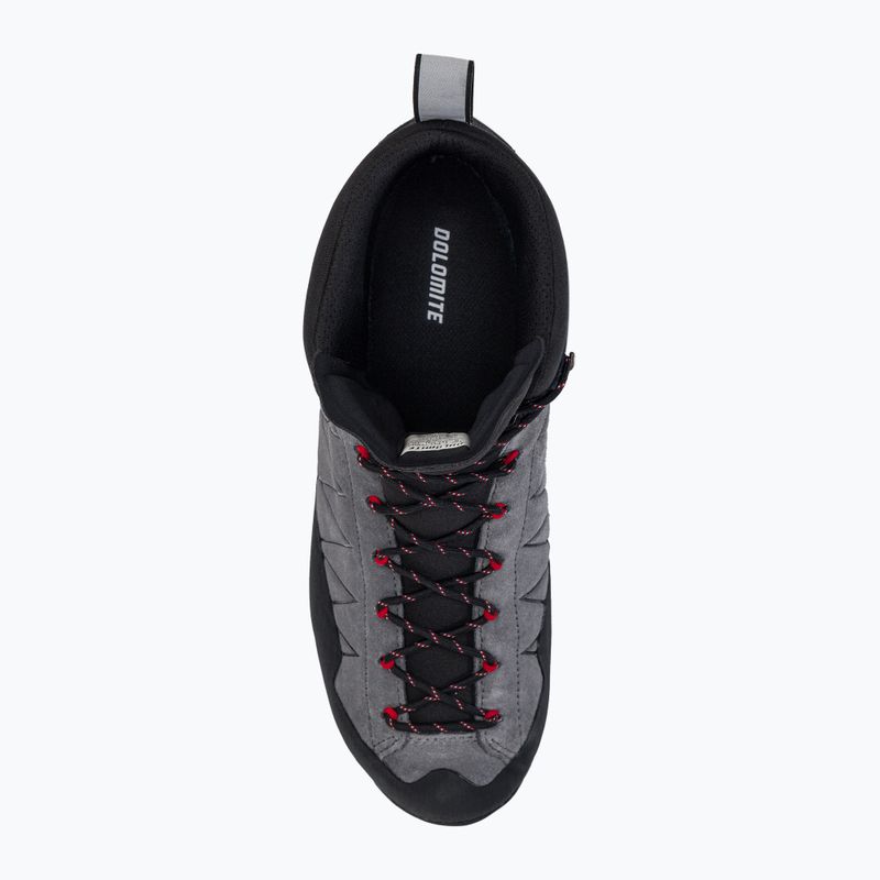 Черевики для трекінгу чоловічі Dolomite Crodarossa High GTX gunmetal grey/fiery red 6