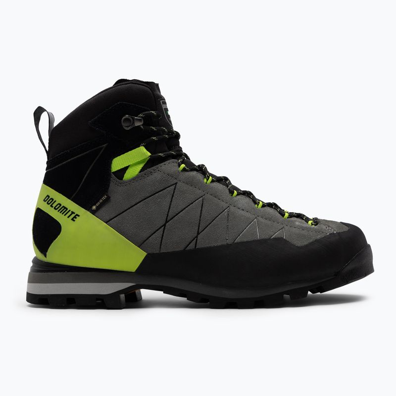 Черевики для трекінгу чоловіче Dolomite Crodarossa HI GTX silver green/lime green 2