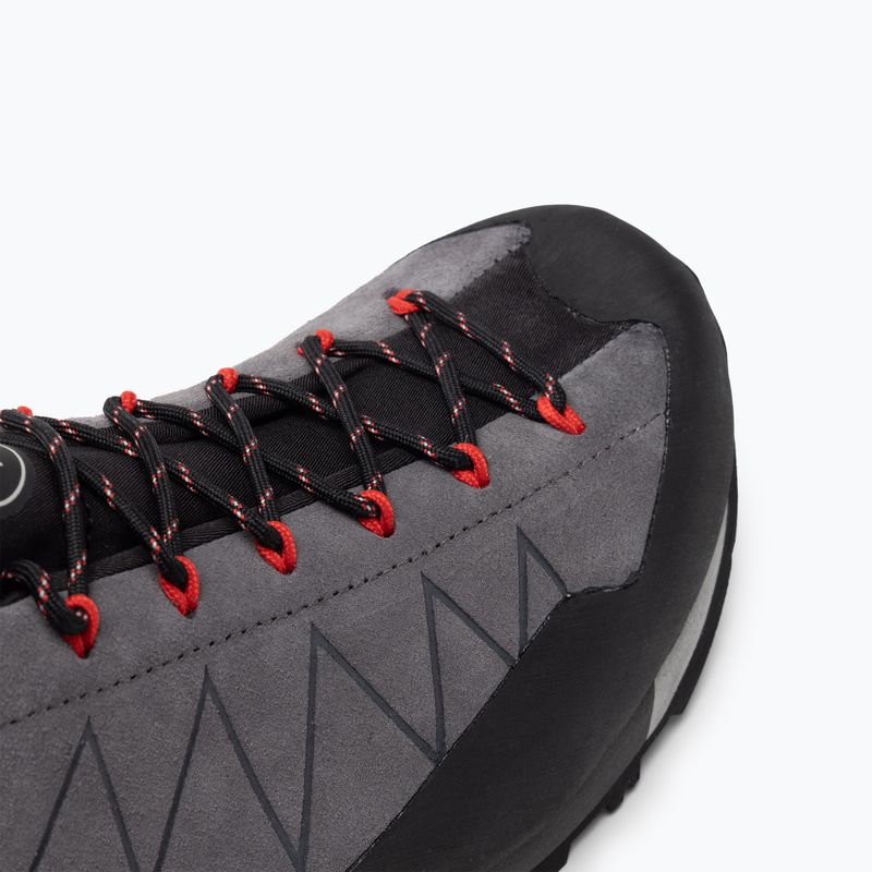 Кросівки для трекінгу чоловічі Dolomite Crodarossa Low GTX gunmetal grey/fiery red 7
