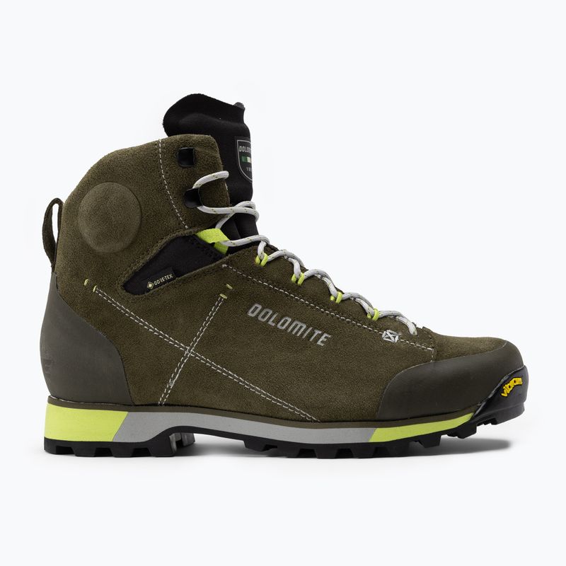 Черевики для трекінгу чоловіче Dolomite 54 Hike Evo GTX mud green/green 2