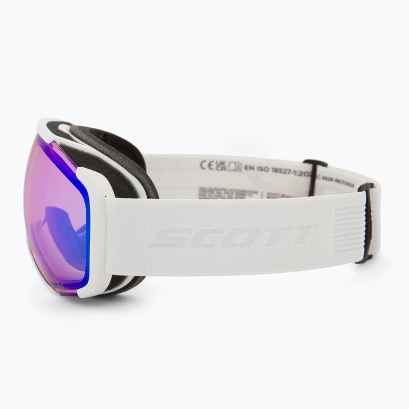 Окуляри гірськолижні SCOTT Faze II mineral white/amp iluminator blue chrome 4