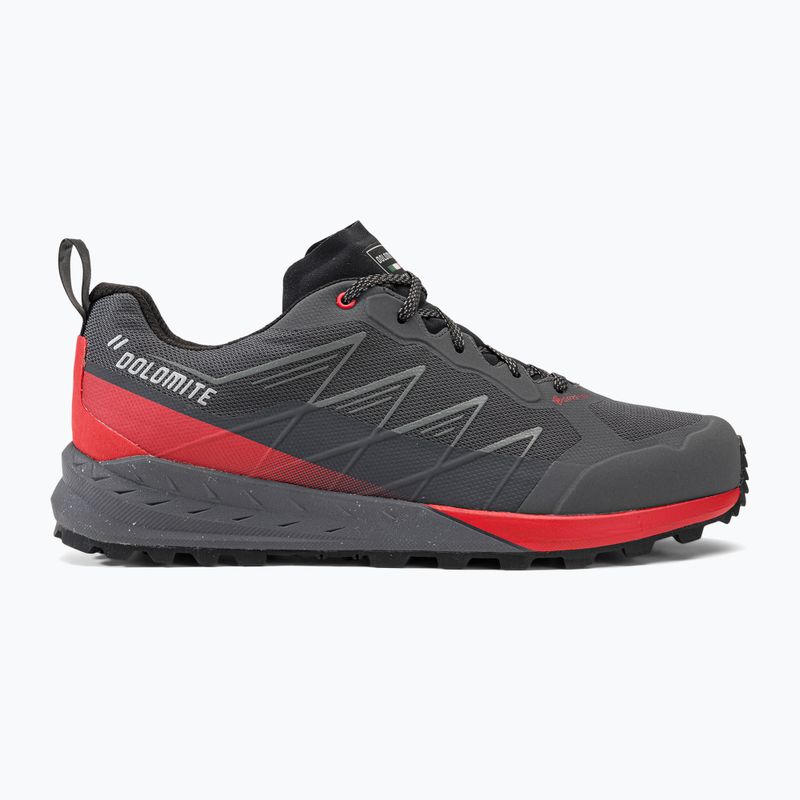 Взуття трекінгове чоловіче Dolomite Croda Nera Tech GTX anthracite grey/fiery red 2