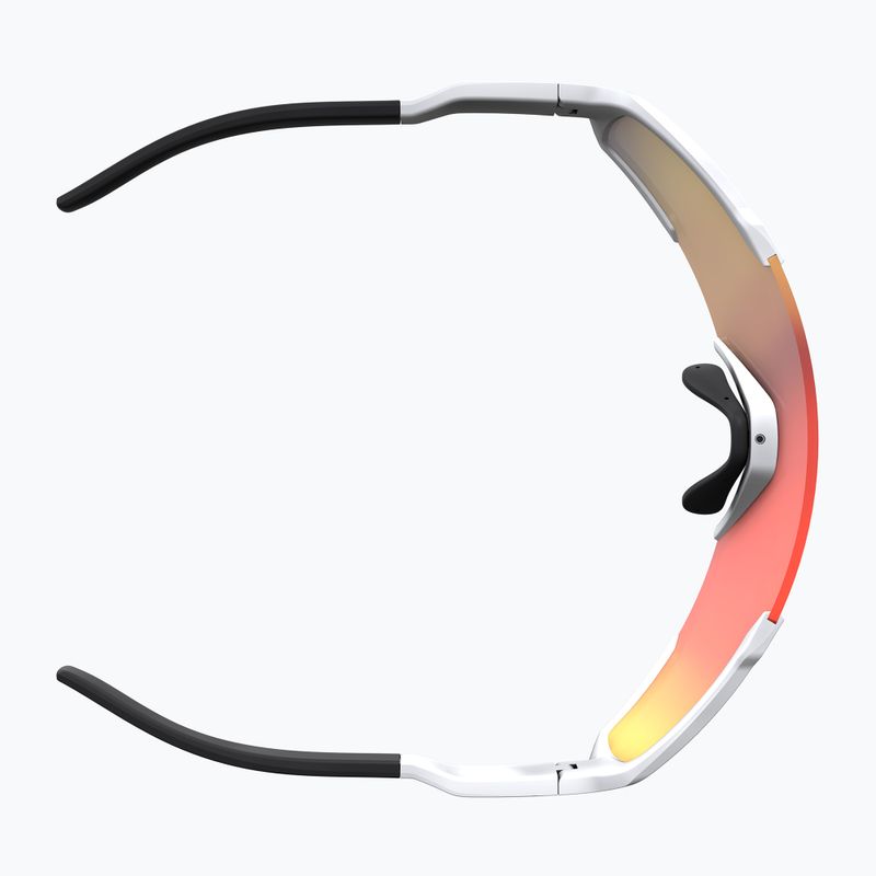 Сонцезахисні окуляри SCOTT Shield білі матові/червоні хромовані 4