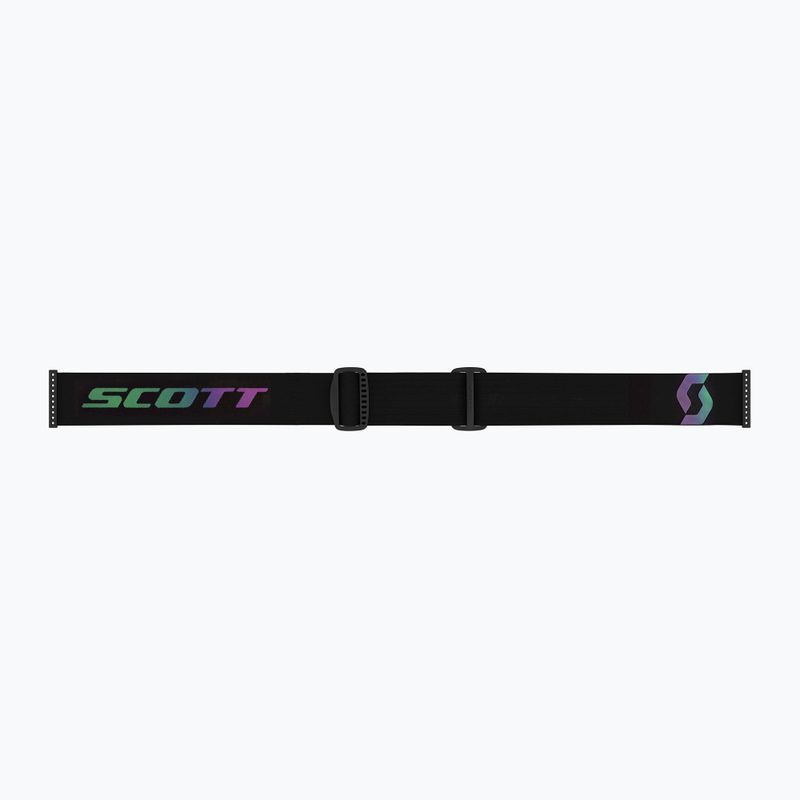 Окуляри гірськолижні SCOTT React black/aurora green/enhancer teal chrome/pro green 3