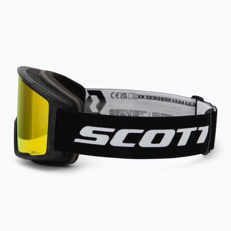 Окуляри гірськолижні SCOTT Factor Pro LS mineral black/white amp ls red chrome 4
