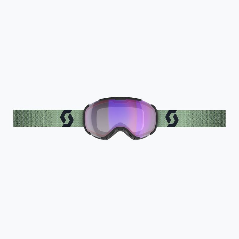 Окуляри гірськолижні SCOTT Faze II LS soft green/black/light sensitive blue chrome 2